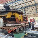 []焊接回转工作台，直经5x5米，承重1OO吨，德国进口2003.